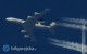 Samolot NATO AWACS nad Bigorajem