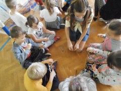 Przedszkolaki z Aleksandrowa na spotkaniu z dziedzictwem