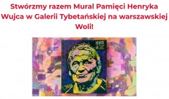 Powstanie mural powicony Henrykowi Wujcowi