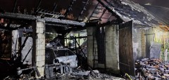Ogromne straty po pożarze w Gromadzie