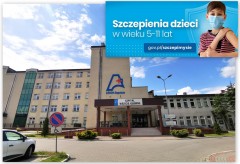 Szczepienia dzieci przeciwko COVID-19 w biłgorajskim szpitalu