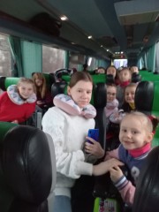Dzieci i rodziny z SOS Ukraina ju w Bigoraju