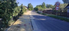 Trwa remont drogi Tereszpol - Zwierzyniec