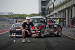 Karol Kręt zaprezentuje swoje Porsche kibicom w Biłgoraju