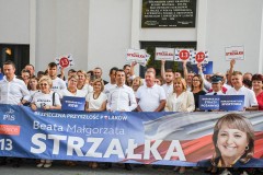 Inauguracja kampanii wyborczej Beaty Strzaki