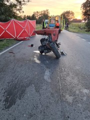 Tragedia na drodze. Nie yje 21-letni motocyklista