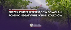 Odwo�anie wiceprezes bi�gorajskiego s�du