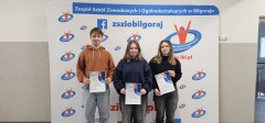 Uczniowie ZSZiO z&nbsp;awansem do II etapu olimpiady