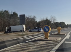 Zderzenie na drodze wojew�dzkiej nr 835