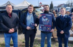 Akcja promuj�ca patriotyzm konsumencki na bi�gorajskim targu