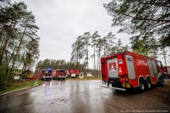 Ponad 50 godzin walki z&nbsp;po�arem. Wreszcie spad� deszcz