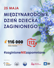 #zaginioneNIEzapomniane - rusza druga edycja kampanii społecznej Policji
