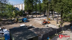 Park w centrum zmienia swoje oblicze