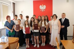 Najlepsi uczniowie odebrali stypendia