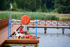 Nowy pomost nad bi�gorajskim zalewem ju� gotowy