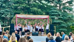 Hołd dla wysiedlonych mieszkańców