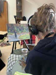 Studencki plener na Roztoczu