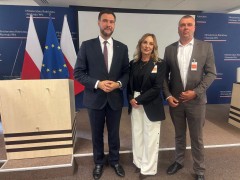 Przedstawiciele powiatu w&nbsp;Ministerstwie Rolnictwa