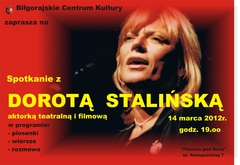 Dorota Staliska w "Piwnicy pod baz"