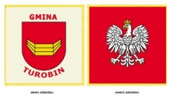 Herb, flaga i sztandar gminy Turobin
