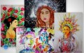 Młodzi artyści i wystawa "Jak kwiaty…"