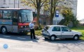 Autobus najecha na Volkswagena