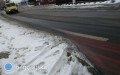 Śnieg na pasach dla rowerzystów