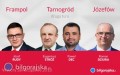 Frampol, Tarnogrd, Jzefw - wyniki wyborw