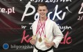 Potrjne zoto Patryka Jarosza w Mistrzostwach Polski w Karate Tradycyjnym