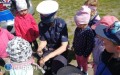 Policjanci w przedszkolu