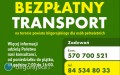 Darmowy transport - usługa "Door-to-door" w powiecie biłgorajskim