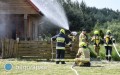 Pożar, wypadek i poszukiwania w Biszczy