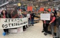 Strajk ostrzegawczy w bigorajskim markecie