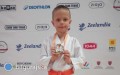 Ignacy z medalem Pucharu Polski Dzieci w Karate Tradycyjnym
