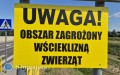 Obszar zagroenia wcieklizn na terenie powiatu