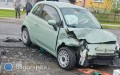 Zdarzenie drogowe w&nbsp;Aleksandrowie. Jedna osoba trafi�a do szpitala