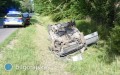 Dachowanie w&nbsp;Bi�goraju. Kierowca w&nbsp;ci�kim stanie