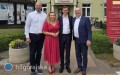 Były premier Mateusz Morawiecki odwiedził powiat biłgorajski