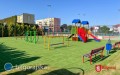Plac zabaw przy bi�gorajskiej podstaw�wce po modernizacji