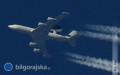 Samolot NATO AWACS nad Bigorajem